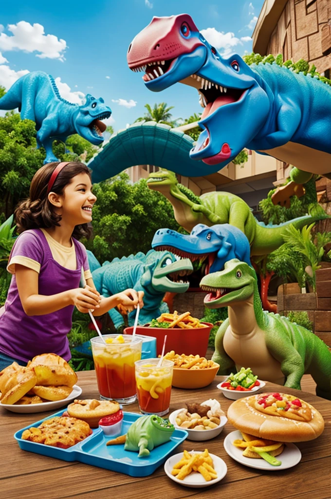 Happy Meal with Dinosaurs