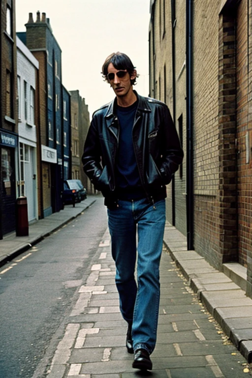 Richard Ashcroft Walking, Hoxton street, London, 1997, Music Video