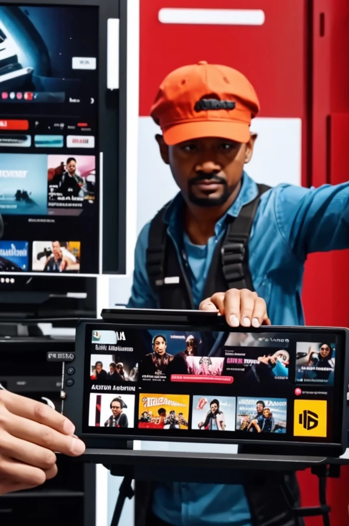 I want you to create something for me that represents streaming platforms