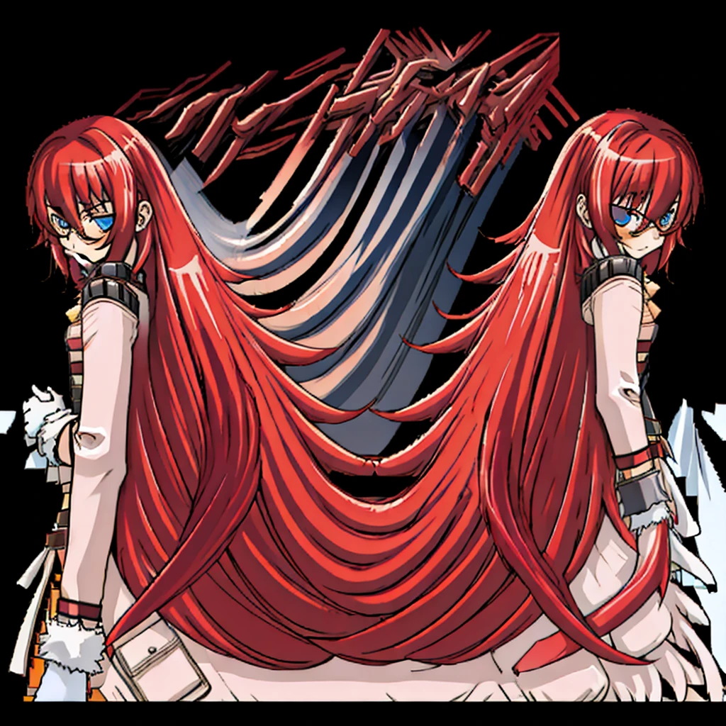 eye hiding coif,Blindfold,NSFW,1girl,Silver Hair,Red eyes,Curly medium short hair,Square glasses,Wearing a large white coat,hoodie,,Dairy-free,garter belt,Troubled expression,Ahegao,Sit on a chair,desk,Character portrait,full Art,比基尼,pussy juice,Open pussy,creampie,Sex