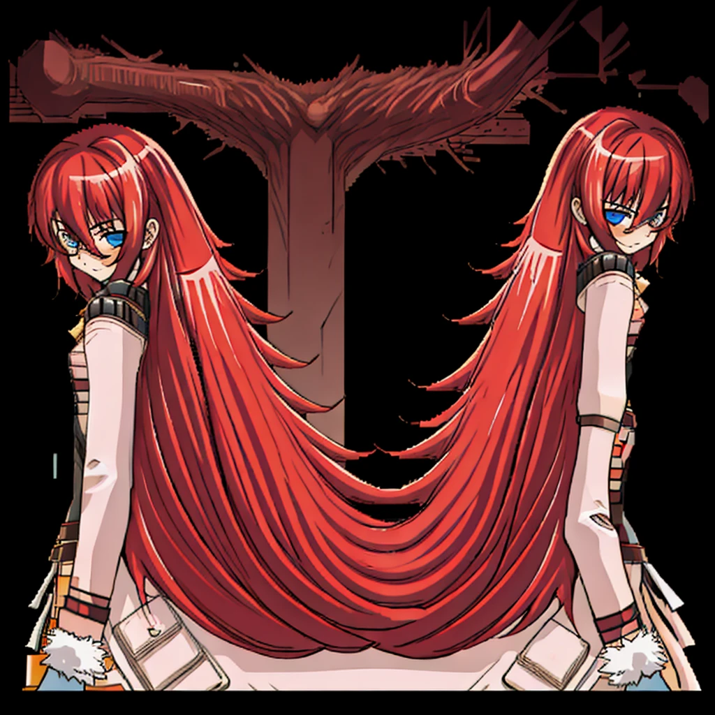 eye hiding coif,Blindfold,NSFW,1girl,Silver Hair,Red eyes,Curly medium short hair,Square glasses,Wearing a large white coat,hoodie,,Dairy-free,garter belt,Troubled expression,Ahegao,Sit on a chair,desk,Character portrait,full Art,比基尼,pussy juice,Open pussy,creampie,Sex