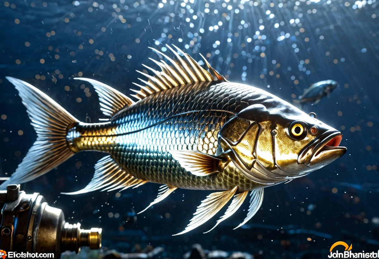shadowislesxl fish,__lightning__, John Blanche,50nm dof,hyperdetailed photography,sharp focus,bokeh,epic,masterpiece,awardwinning,trending on artstation and deviant art,official art,__3dEngines__