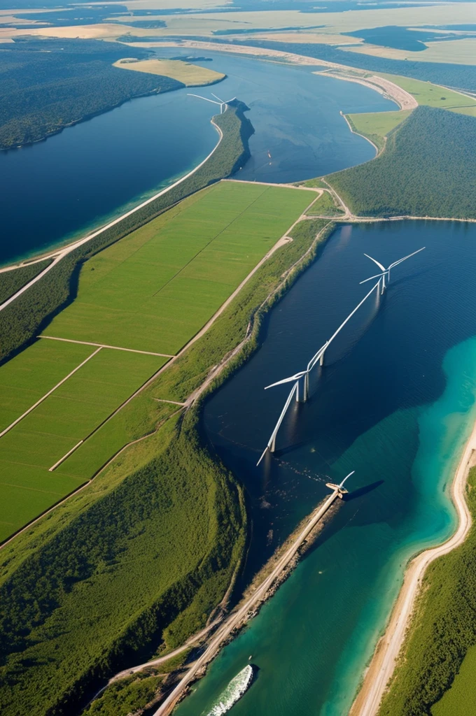 Create a cover about the environment With an index on Climate Change, Pollution, Renewable Energy and Energy Efficiency