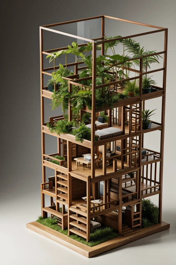 biological level represented with a model