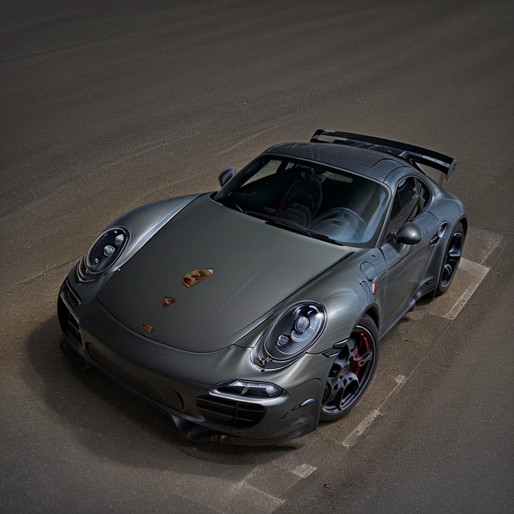 high quality (((porsche))) (((logo))), lots of detail 4k, (background forged carbon) 