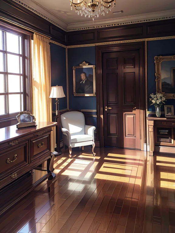 There is no person. (8K, top-quality, masterpiece:1,2), (reallistic, Photorealsitic:1.37), Super Detail, (of the highest quality), (no people), (masterpiece), ,, Perfect Lighting, (( in the house,)) living room