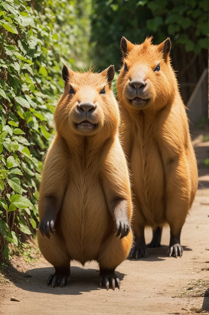 Love cute capybaras 2d