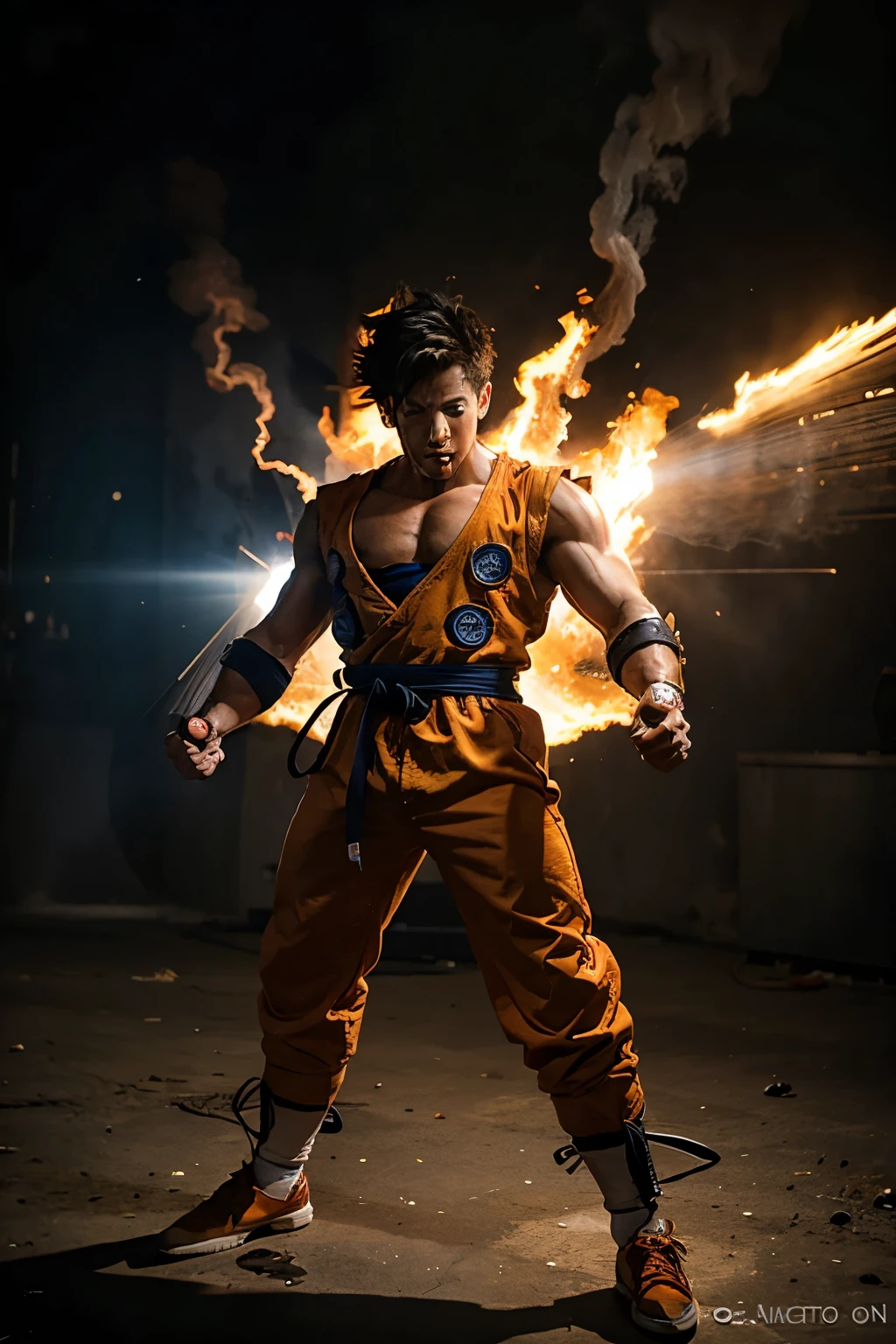 mechanical Goku