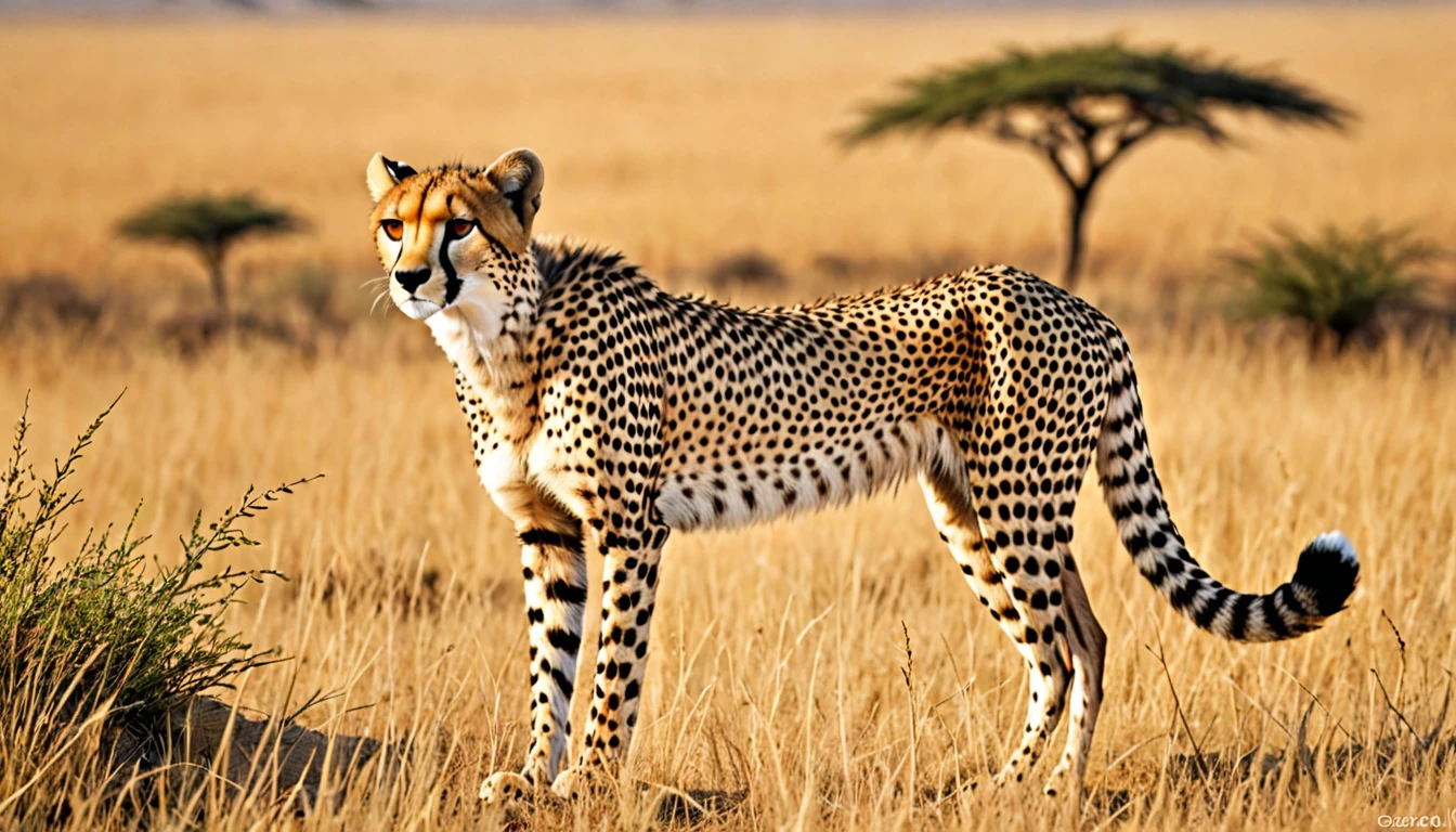 score_9, score_8_up, score_7_up, source_photo, photography, realistic, detailed, rating safe, wide shot, A Cheetah, gazelle