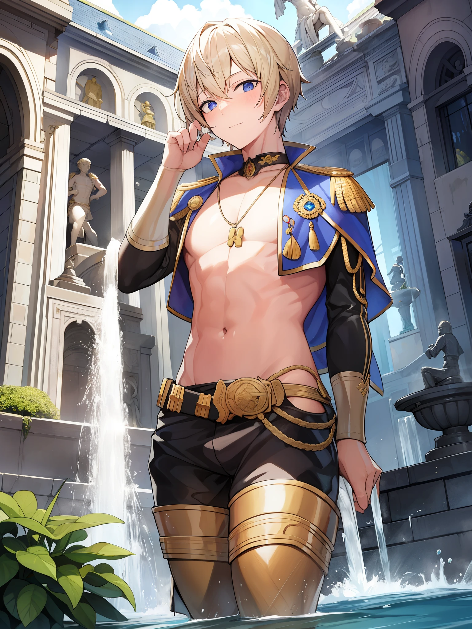 Manneken Pis、Statue and fountain of a urinating 、Inspiring soldiers on the battlefield、The young ruler urinated on the enemy troops.、Led your allies to victory、Peeing on a bomb fuse