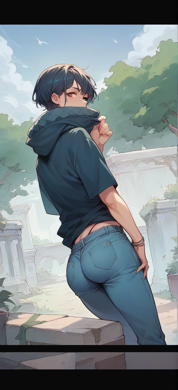  pants and put her in a  with a nice butt 