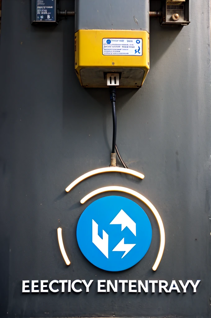 Electricity department logo