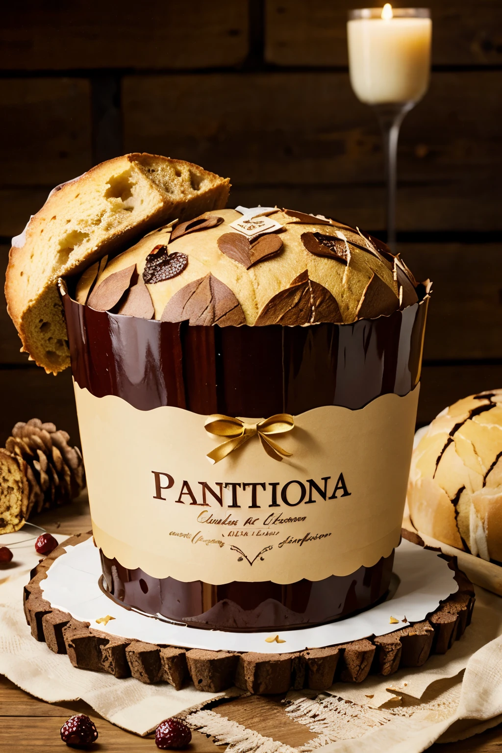 panettone with names