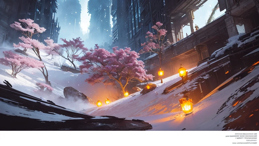 32k, Masterpiece, Highest quality, One girl, Detailed eyes, flower,Alstroemeria, White and orange style,A dreamy, romantic piece,Pale purple, Mysterious Leaves,A playful arrangement,Fantasy,High Contrast,Ink strokes,explosion,Exposure, Impression of white and orange tones,Abstract,((Watercolours by John Berkey and Jeremy Mann )) Brush strokes,Negative Space, Tyndall effect,