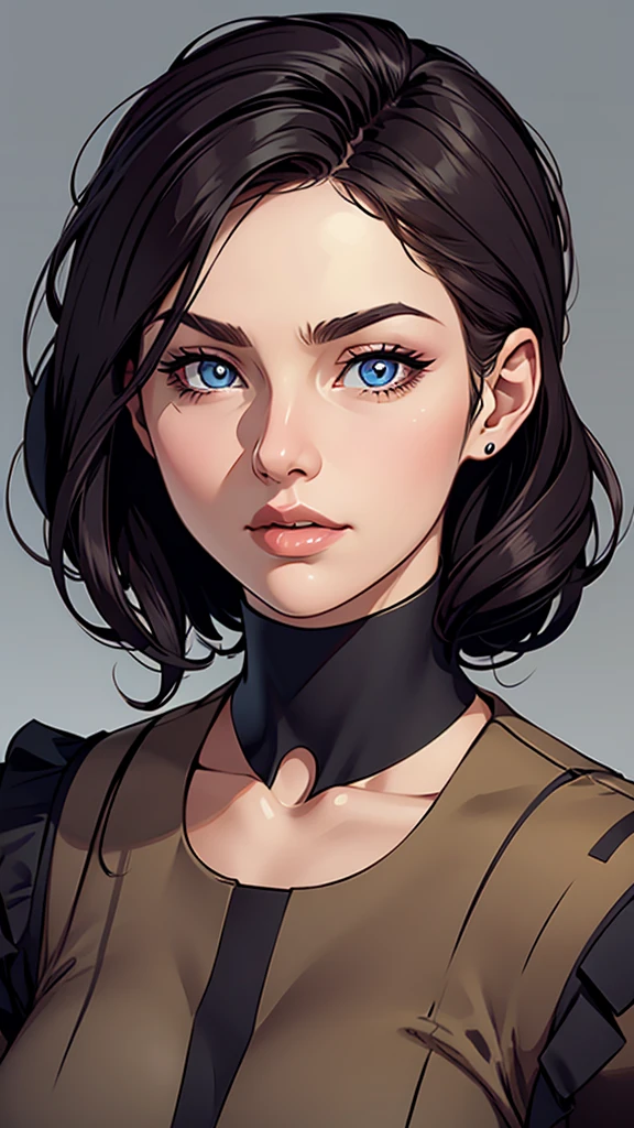 female face vector
