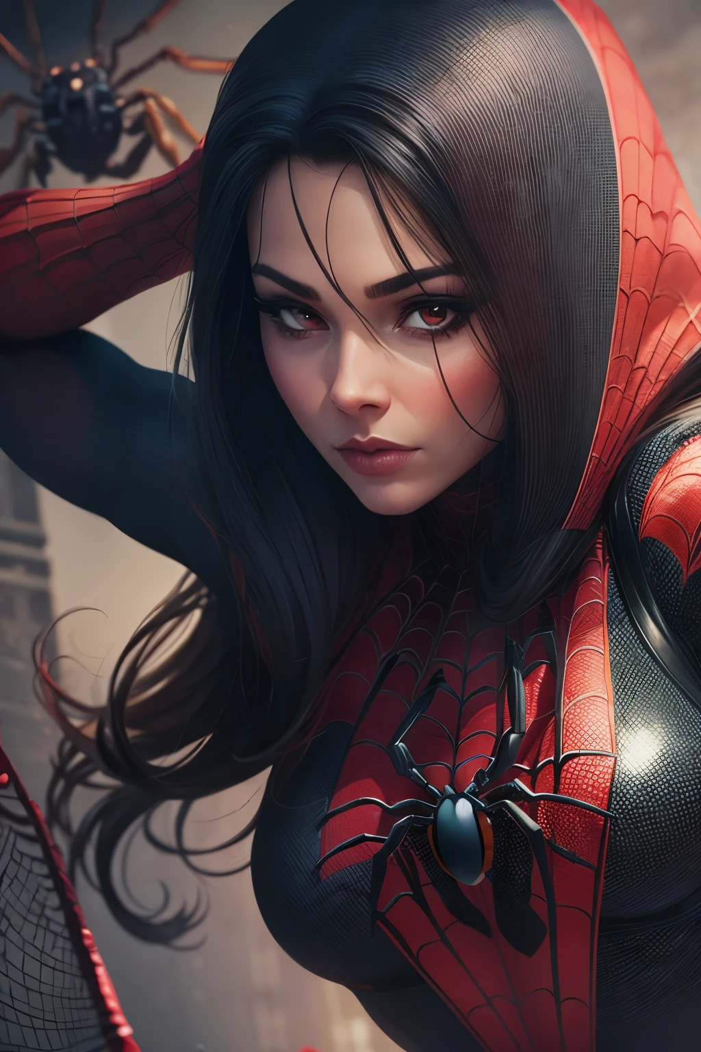 WOMAN + SPIDER