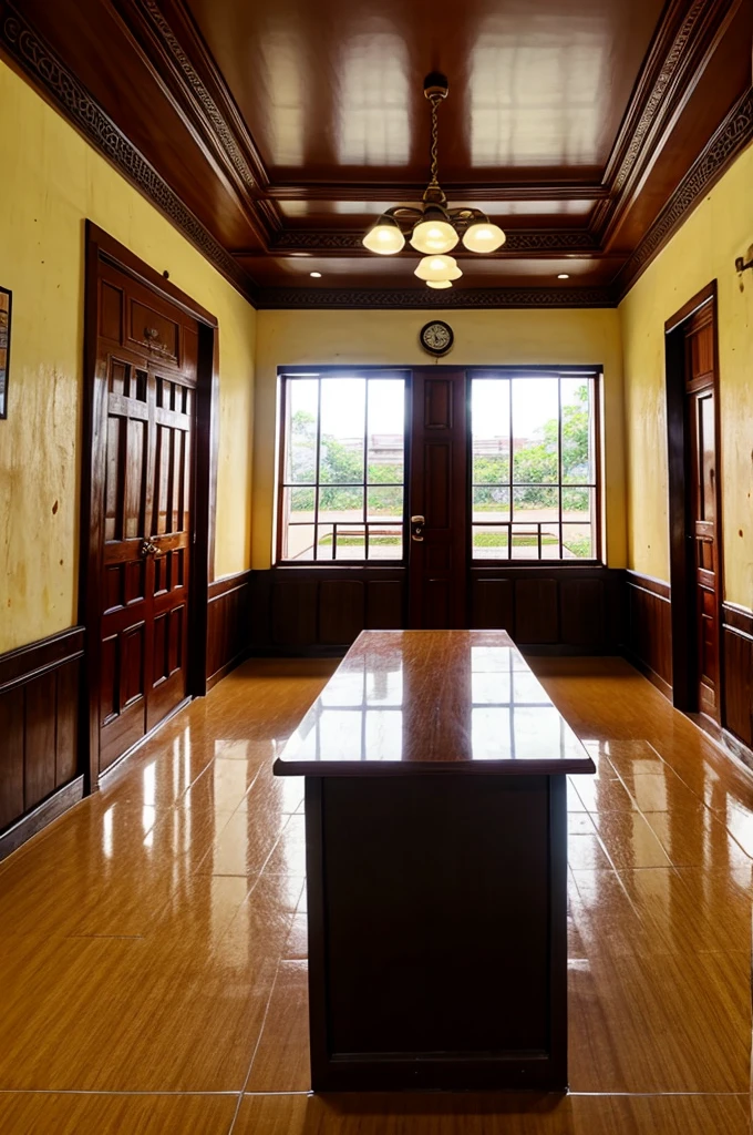 Tamil nadu style police station interior 