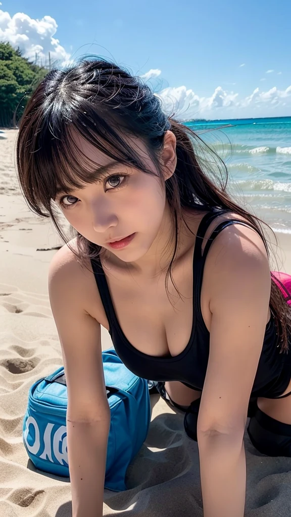 4 Girls Prompt、Solo Prompt、police、Beach