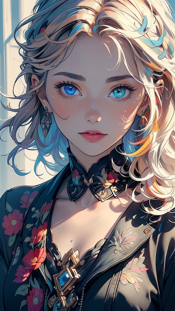 (((masterpiece, highest quality))),(((solo:1.2))),(((1girl:1.2))),32k wallpaper, very detailed,(((((portfolio))))),(((((Close-up))))),(((((bust up))))),((((more various angle)))),(((highlight))),((((heterochromia)))),(((complete. detailed face))),((((Extremely talented)))),((most complicated machine)),((genius mechanic)),((Overall colorfully)),