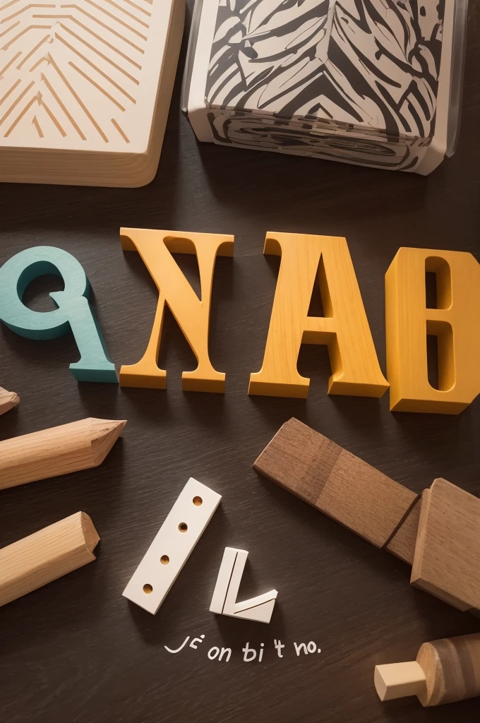Create a design by joining the letters J, D, L