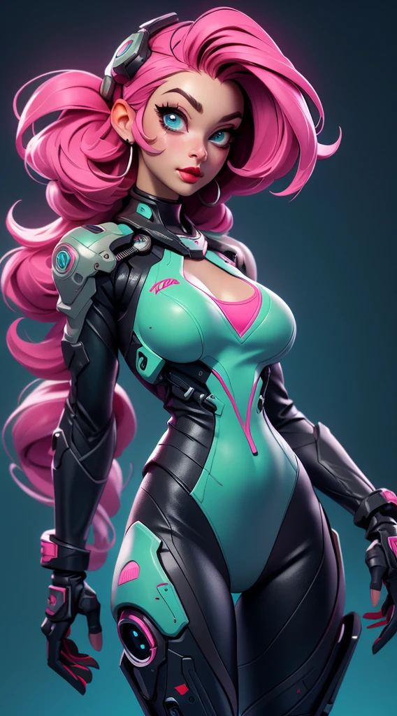 ((Best Quality, best resolution, award-winning portrait, official art)), ((perfect Masterpiece)), ((Realistic)) and ultra-detailed photography of a 1nerdy cyberpunk girl with goth and post apocalyptic colors. She has ((long mint colored hair)), wears a (Harajuku-inspired cyberpunk tech-wear top) and a (Harajuku-inspired cyberpunk tech-wear bottom:1.2) , ((the most beautiful and sexy aesthetic)), sexy, super huge enormously gigantic , cleavage showing, hot, sexy, seductive, slutty Beautiful woman detailed defined body using android 18,full body cammy white ,steet fighter character,fighter ,one piece,big brests,full body,torso,one piece swim suit,Grown-up girl, short pink hair, blue eyes, large breasts, red lipstick, amazing beautiful, perfect face, Grey Plug Suit, Cyborg, Masterpiece, hiquality, 4k, HD, Good detail