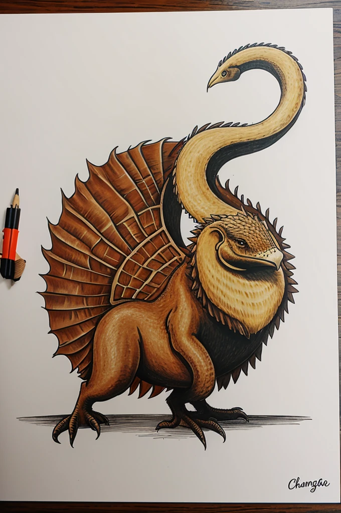 Draw a changoleon