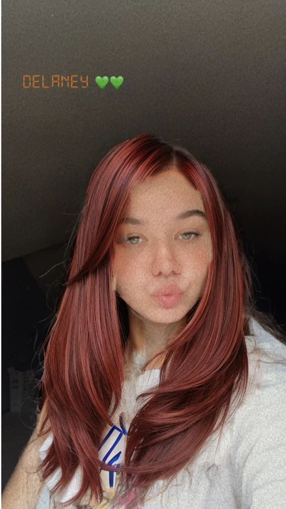 change hair color to cherry brown