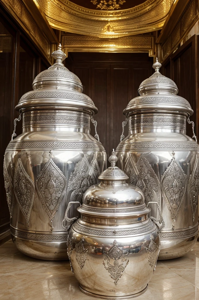 Gangajal Jars:
Maharaja Sawai Madho Singh II was known for his devout religiosity. To attend the coronation of King Edward VII in London, he carried two massive silver jars filled with Gangajal (holy water from the Ganges). Each jar weighed a staggering 345 kg and had a capacity of 900 gallons. These jars hold the distinction of being the world’s largest silver containers and are proudly displayed in the Diwani Khas of Jaipur, as recognized by the Guinness Book of World Records1.