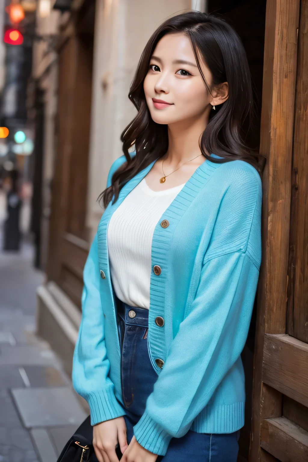 A kind-looking woman