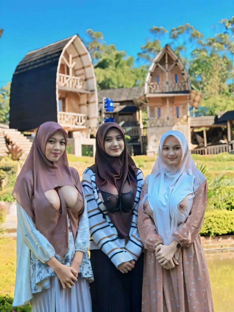 , , graceful pose, photorealistic, hyper detailed, 8k, HDR, UHD, professional lighting, physically-based rendering, vivid colors, delicate hijab, modest clothing, serene expression, (((((very bigger tits))))), ((wide hips)), ((((((huge round breast)))))), ((style heels)),