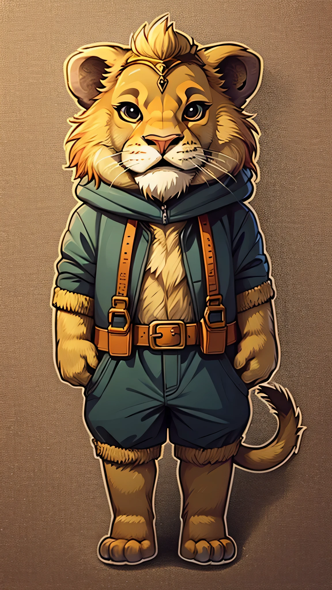 cartoon lion stickers