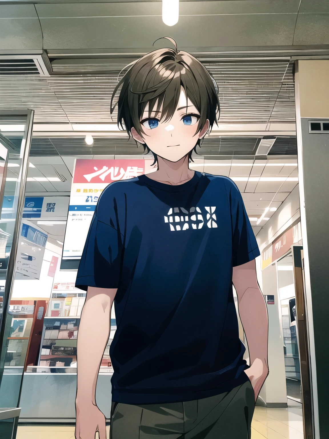 Anime boy cool cute skin white