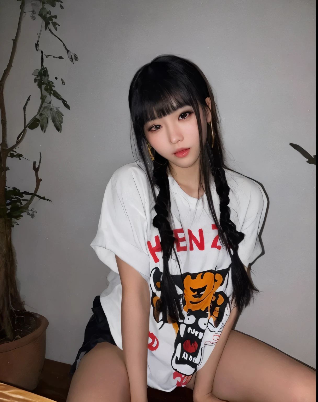cute asian with pretty face