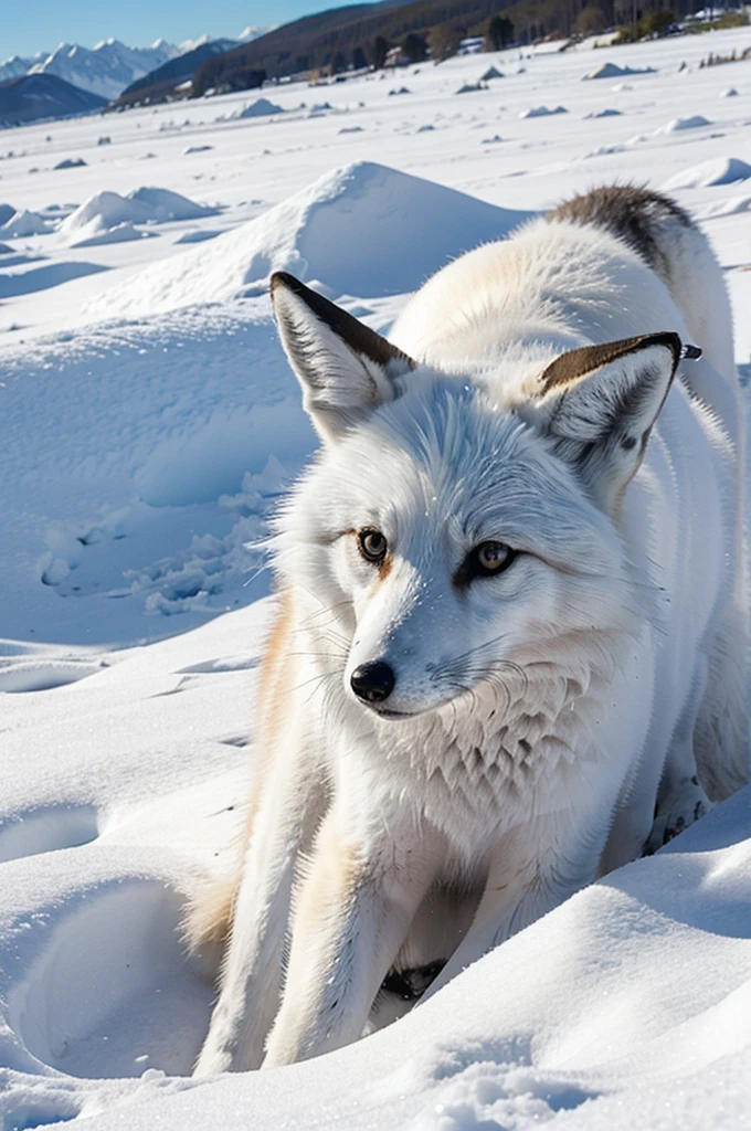 artic fox mix fenec fox