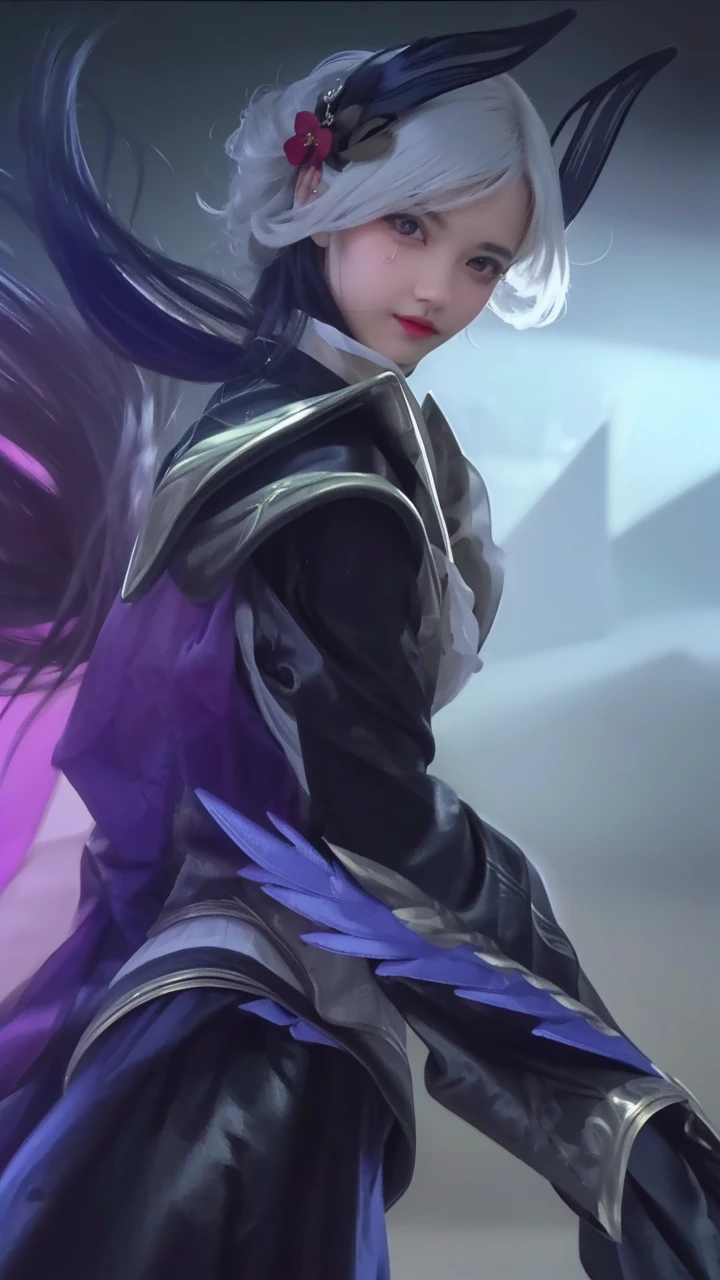 (8k, 4k, best quality, highres:1.2), (maasterpiece, realistic, photo realistic:1.37), 1girl, solo, beautiful face, eyelashes, nose, glossy lips, (detailed eyes, looking at viewer, fair skin, white skin:1.5), fine complexion, upper body, large breasts, busty,, (:1.5), outdoor onsen, two side up, absurdly long hair, blonde hair, pink hair, bangs, hair ornament, bow, younger, aged down