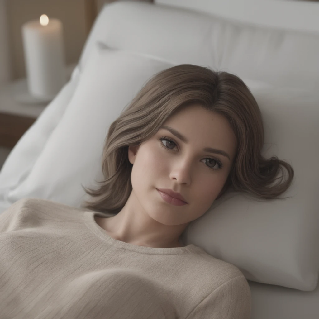 professional portrait photo by Alberto Biasi of a single girl woken up from sleep. The girl has sleepy expression and messy hair. It is summer morning time and clear weather. cinematic focus on the girl, dynamic pose, dynamic background, dynamic composition, dynamic lighting, realistic proportions, hdr, raytracing, 8k resolution, ultra realistic, photorealistic, extreme detailed, ultra detailed, intricate details, highly detailed atmosphere, highly detailed textures.