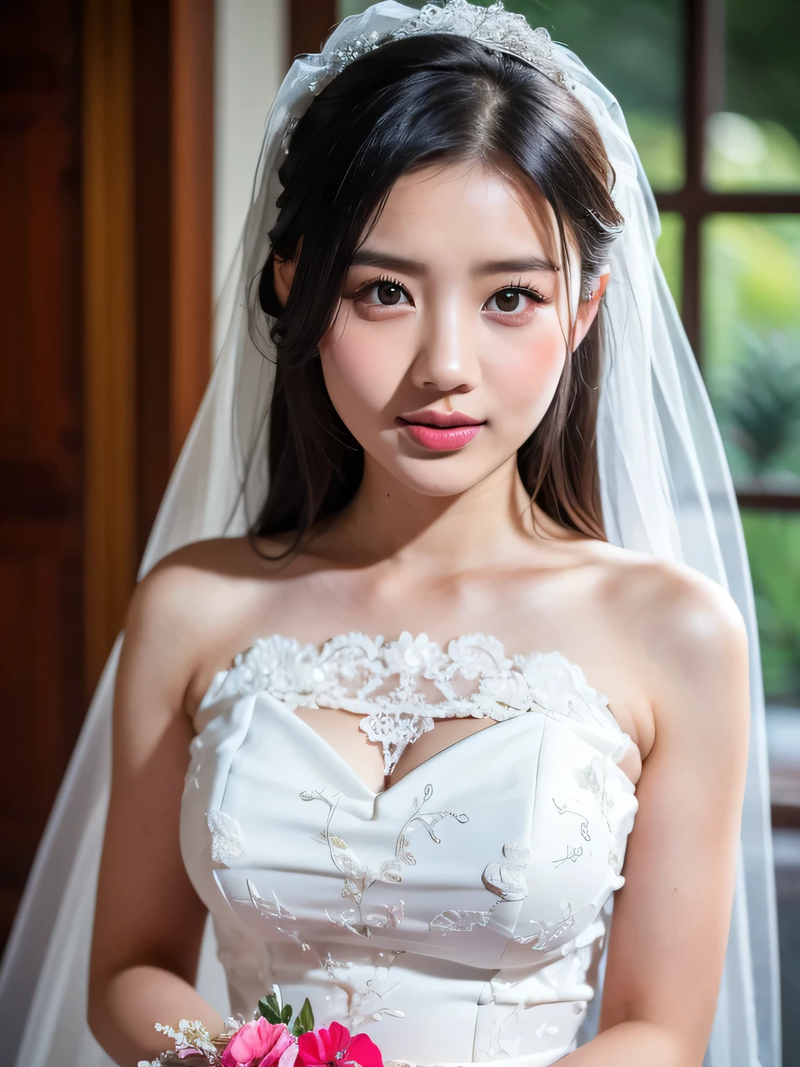 (The ultimate beautiful THai married woman), Thai beautiful 28 year old sweetheart in hair bows, lovely form, genre, place, adorable, baby blue everything, , lace accents, thaifaceMixx