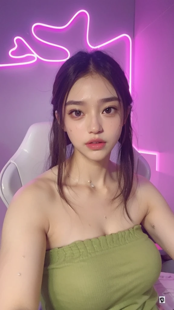 best quality, (masterpiece:1.4), (photorealistic:1.4), detailed eyes, detailed face, detailed hair, 1girl, full body, (sweaty:1.4), white skin, brown eyes, brown high ponytail hair, pink lips, car racer outfit, at car racing arena, sunny weather, (medium :1.1), clear sunglasses, raised eyebrows, detailed background, detailed around, Social realism, hairpods, backlighting, seating chart, sideways, Canon, 135mm, award winning, 8k