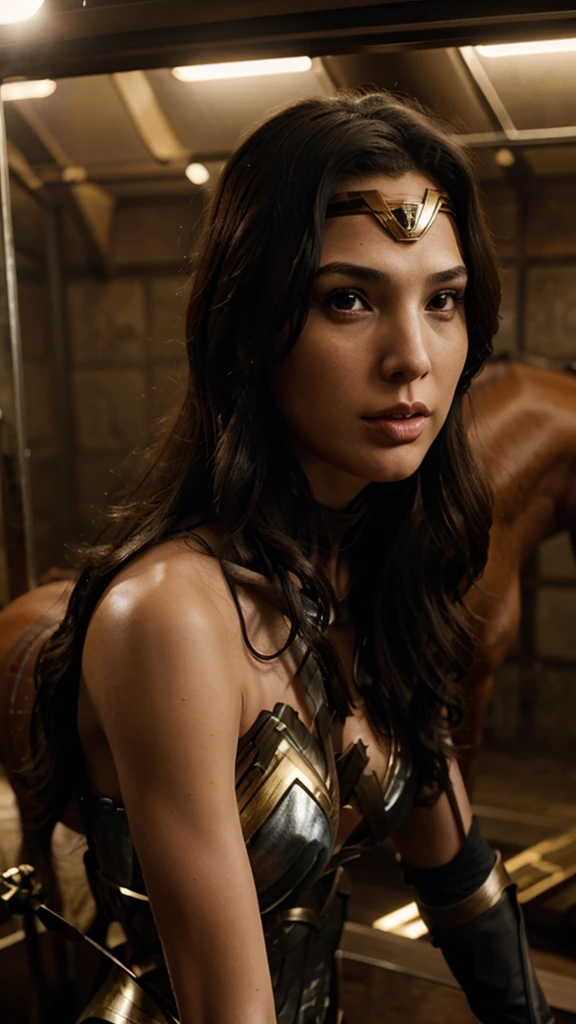 Gal gadot, breed with horses.