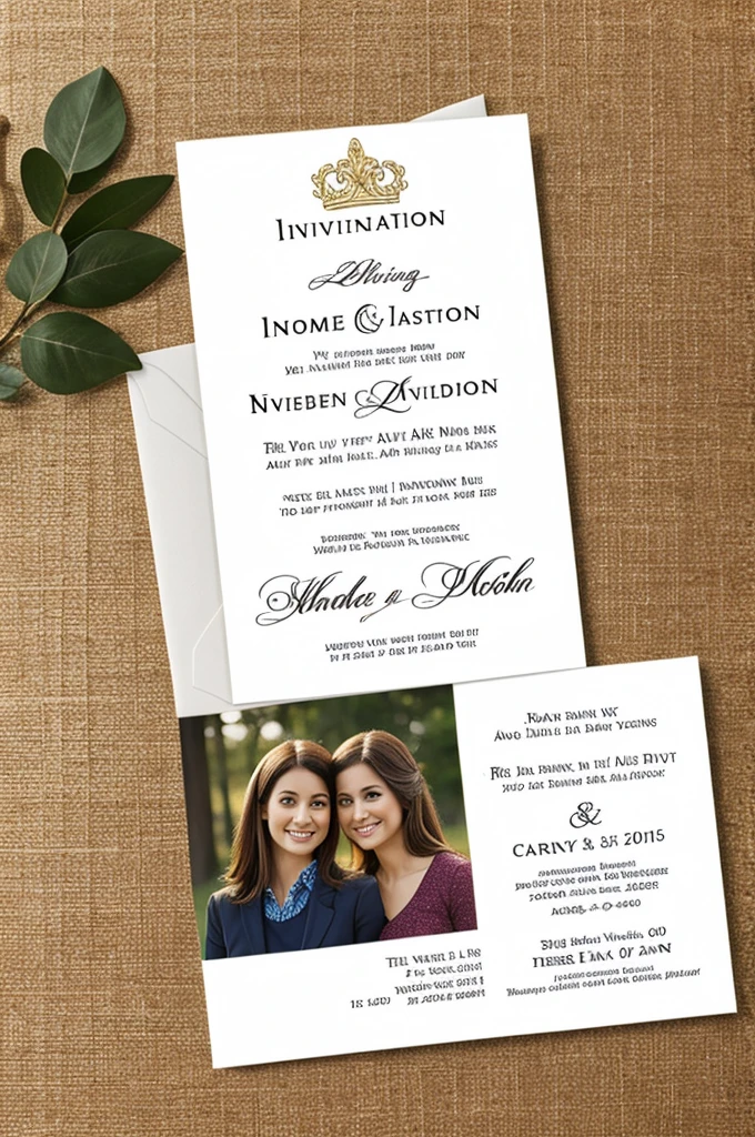 Invitation card 
