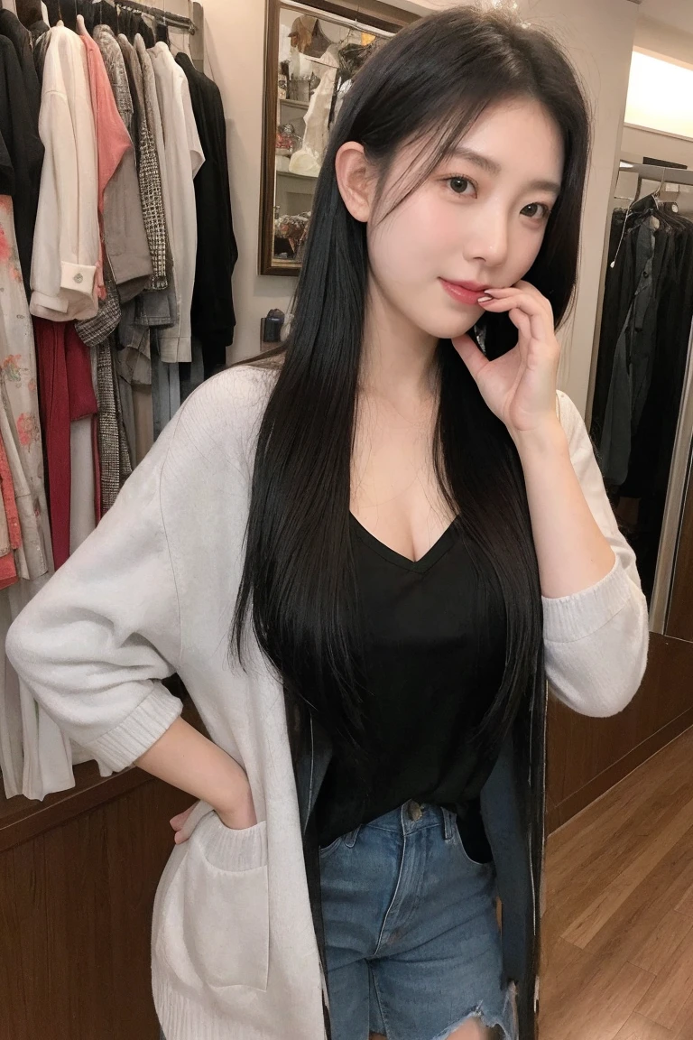 Huge , take a photo with a girl