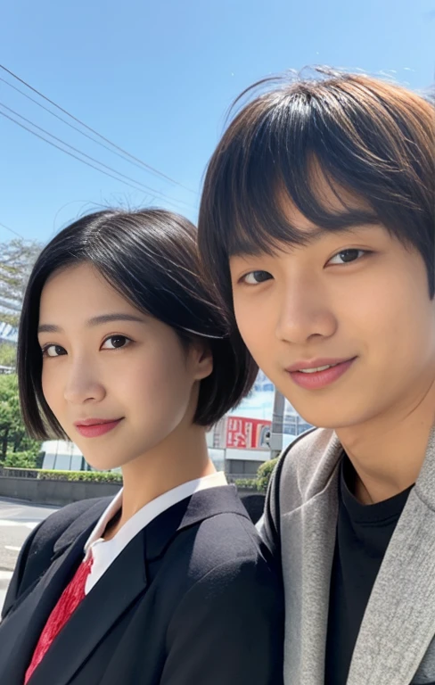 ((Highest quality, 8K, Standing posture :1.3)), (Realistic, Realistic:1.4)完璧な体型のbeautiful女性 :1.4, Super hugeな胸, beautiful, smile, (bright:1.4), Beautiful woman, (Highly detailed face:1.2),  Fine grain, double eyelid, 日本のBeautiful woman, slim:1.9, thin, Oily skin, Shiny skin, Silk Hair,Short Bob黒髪, Tight clothing,Huge breasts,Super huge,2 men and 2 women,Two shots,2 men and 2 women,Two shots,2 men and 2 women,Town,Two shots,One Man,2 men and 2 women,But in Japan,Talking,But in Japan,Two shots,2 people,Townで声かけてる,Townでナンパ,But in Japan,Two shots,But in Japan,Two shots,But in Japan,Two shots,Short Bob,But in Japan,Two shots of But in Japan,But in Japan,Couple,Super hugeなおっぱい,CoupleTwo shots,Super hugeなおっぱい,おじさんとTwo shots,おじさんとTwo shots,おじさんとTwo shots,date,make out,make out,Love love,Love love,make out,Couple,Couple,年の差Couple,年の差Couple,年の差Couple,年の差Couple,Love love,Love love,friend,friend,Love love,Couple,恋するCouple,Man talking,Short Bob,,Young Face,Baby Facei will do it,Young Face,Baby Face,Roulementary school stud,Elementary school student&#39;s face,Baby Face,e,Baby Face,Elementary school girl,Inside the ia,Face of a 10-year-old gir