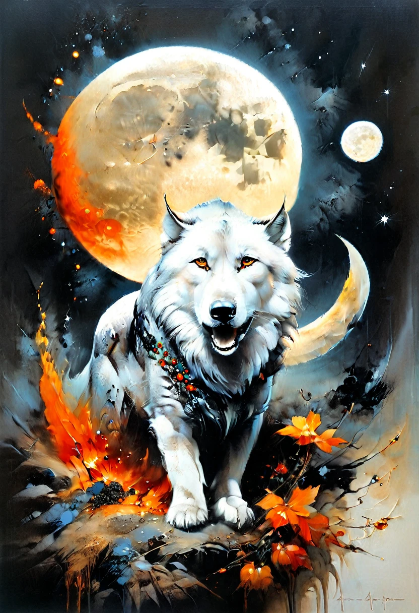 Ash 🌹Animal art the moon 🔥