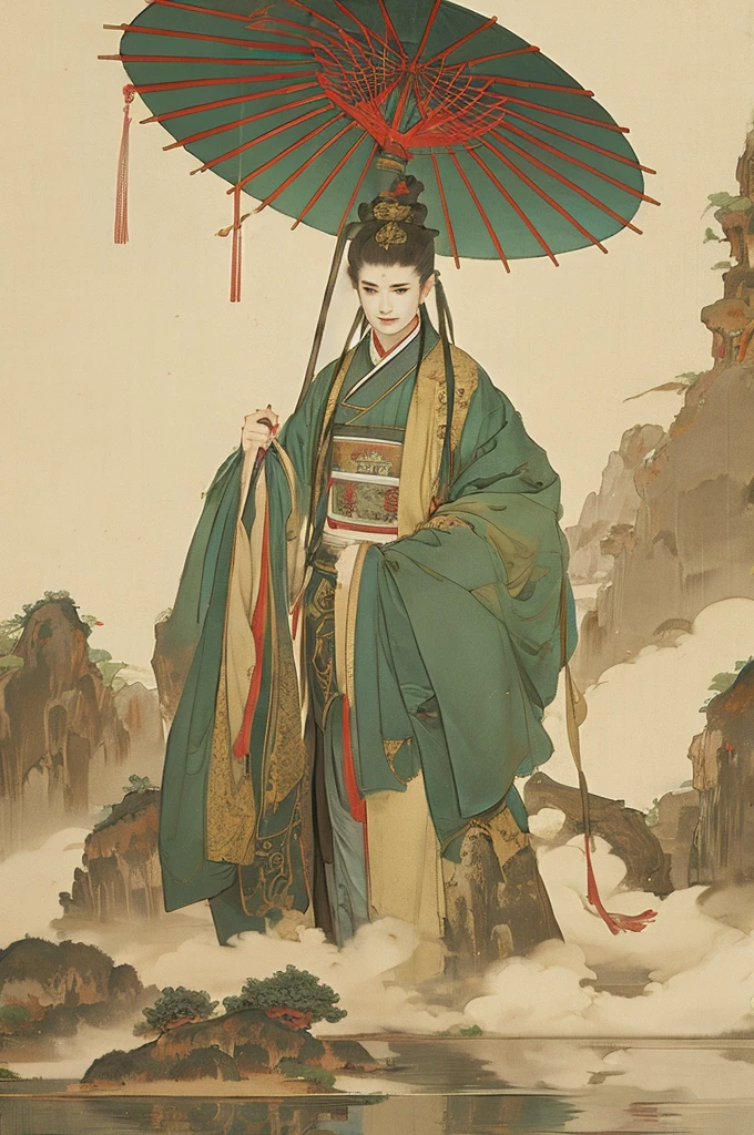 umbrella,antiquity,Han Dynasty culture