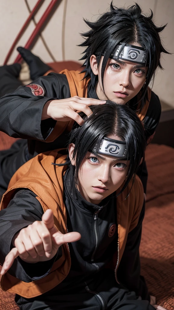 Create Naruto in Akatsuki with Rinnegan