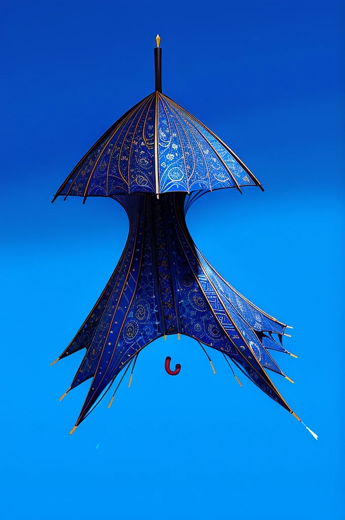 (masterpiece, Top quality, best quality, Official Art, beautiful and aesthetic:1.2), (1Paper umbrella:1.3), Extremely detailed,(Fractal Art:1.2),rich and colorful,The most detailed,(tangled:1.2), (Dynamic poses), (Blue Background:1.5), (Traditional clothing:1.2), (Glowing skin), (Many colors:1.4), 