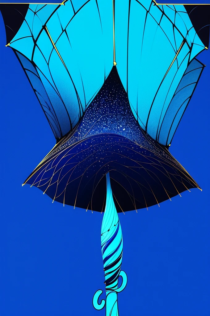 (masterpiece, Top quality, best quality, Official Art, beautiful and aesthetic:1.2), (1Paper umbrella:1.3), Extremely detailed,(Fractal Art:1.2),rich and colorful,The most detailed,(tangled:1.2), (Dynamic poses), (Blue Background:1.5), (Traditional clothing:1.2), (Glowing skin), (Many colors:1.4), 