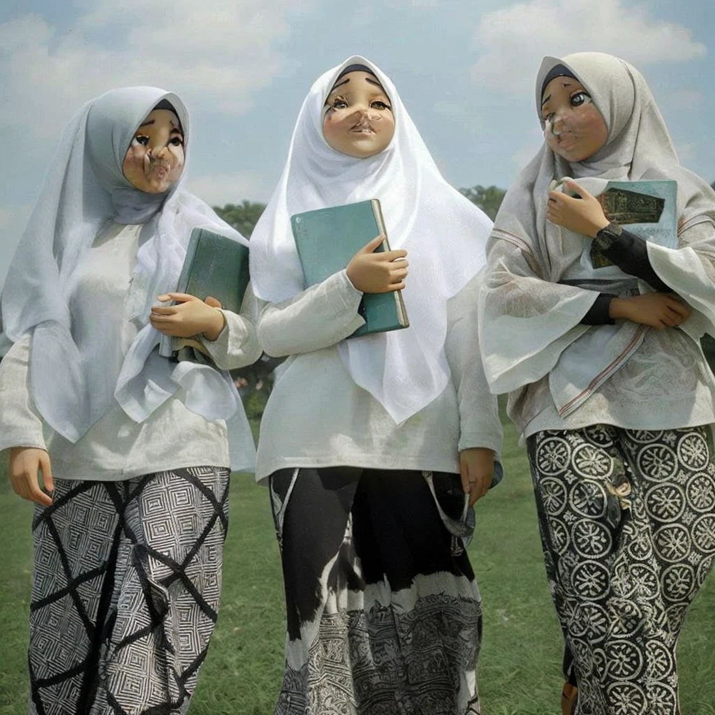 best quality, works, (realistic: 1,2), 1 girl, hijab, brown eyes, Front, detailed face, beautiful eyes