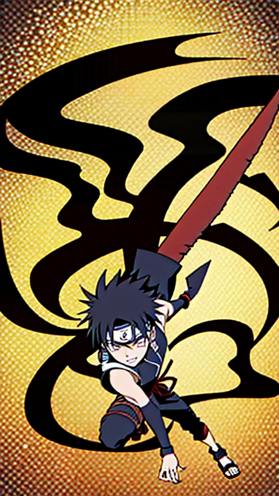 Create Naruto in Akatsuki with Rinnegan