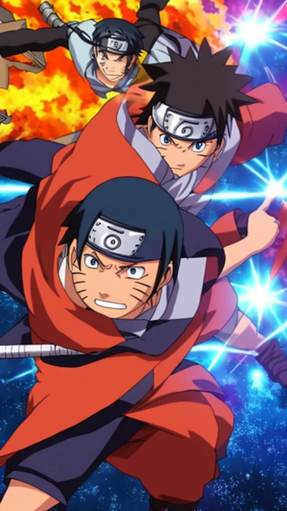 Create Naruto in Akatsuki with Rinnegan